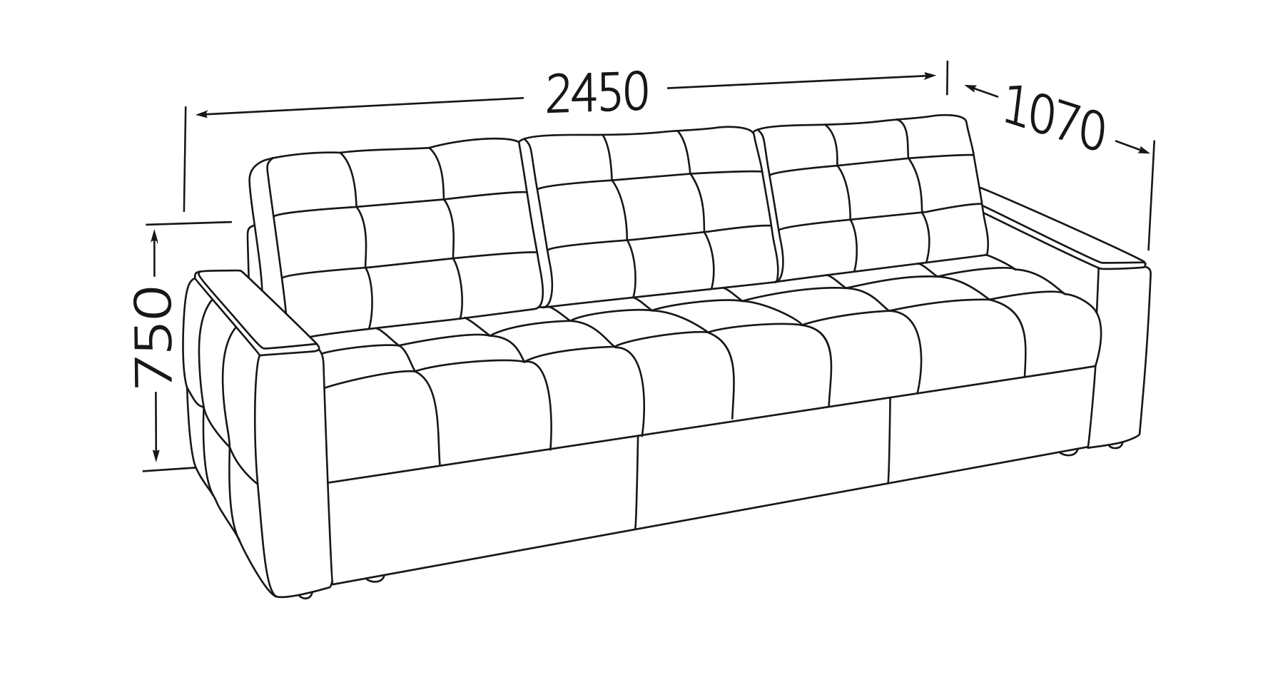 3 hiyuston sofa korob razmeri