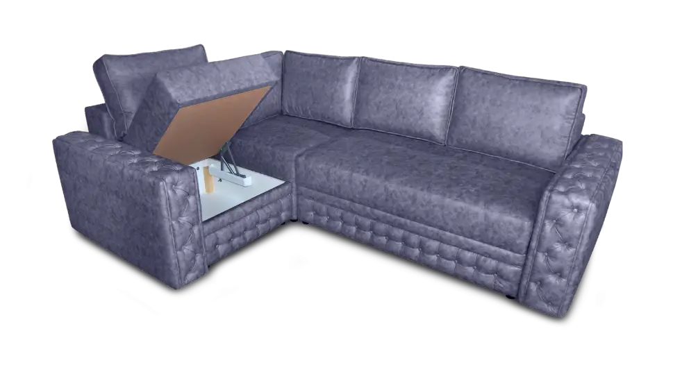 Двойной угловой диван Рим